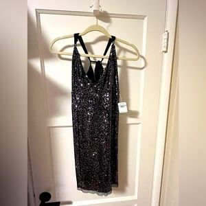 Free People sequined Night combo dress